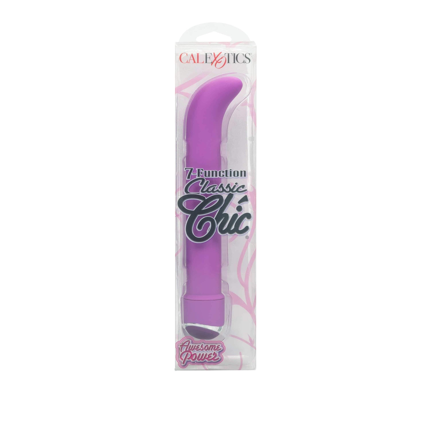 California Exotics - 7 Function Classic Chic Standard G Spot Vibrator (Purple) CE1773 CherryAffairs