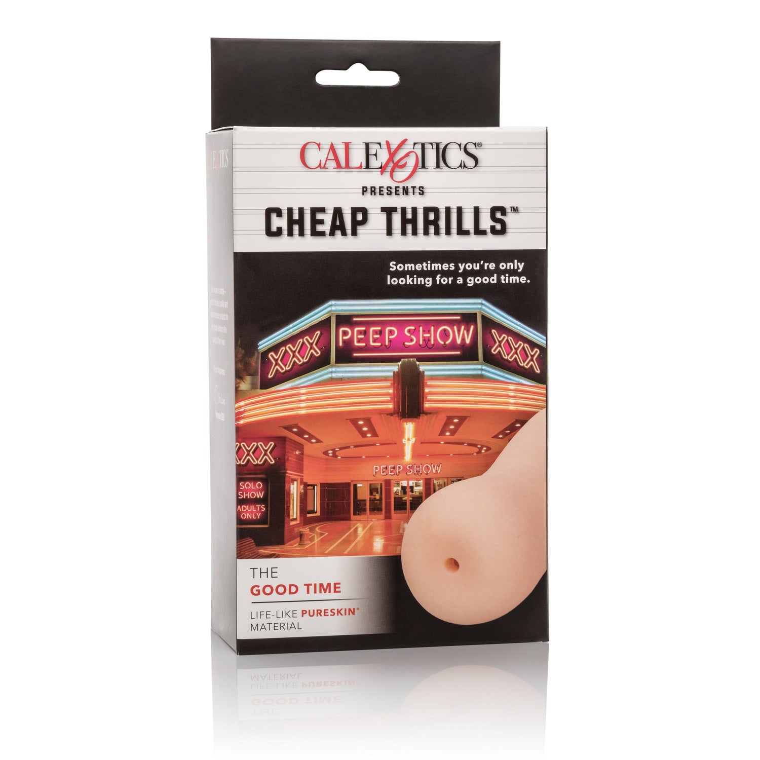 California Exotics - Cheap Thrills The Good Time Soft Stroker (Beige) CE1377 CherryAffairs