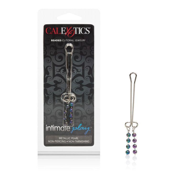 California Exotics - Clitoral Jewelry (Pearl Metallic) - CherryAffairs.sg