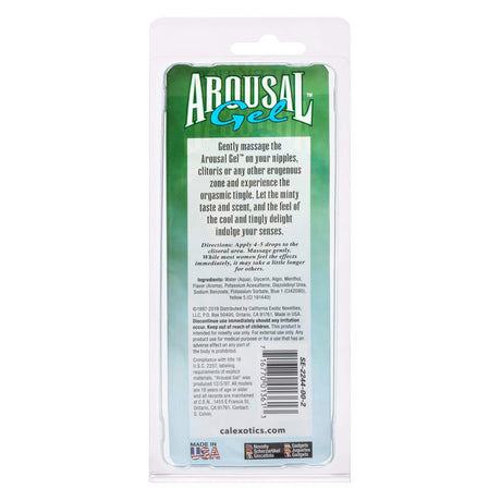 California Exotics - Cool Tingling Arousal Gel 15ml    Arousal Gel
