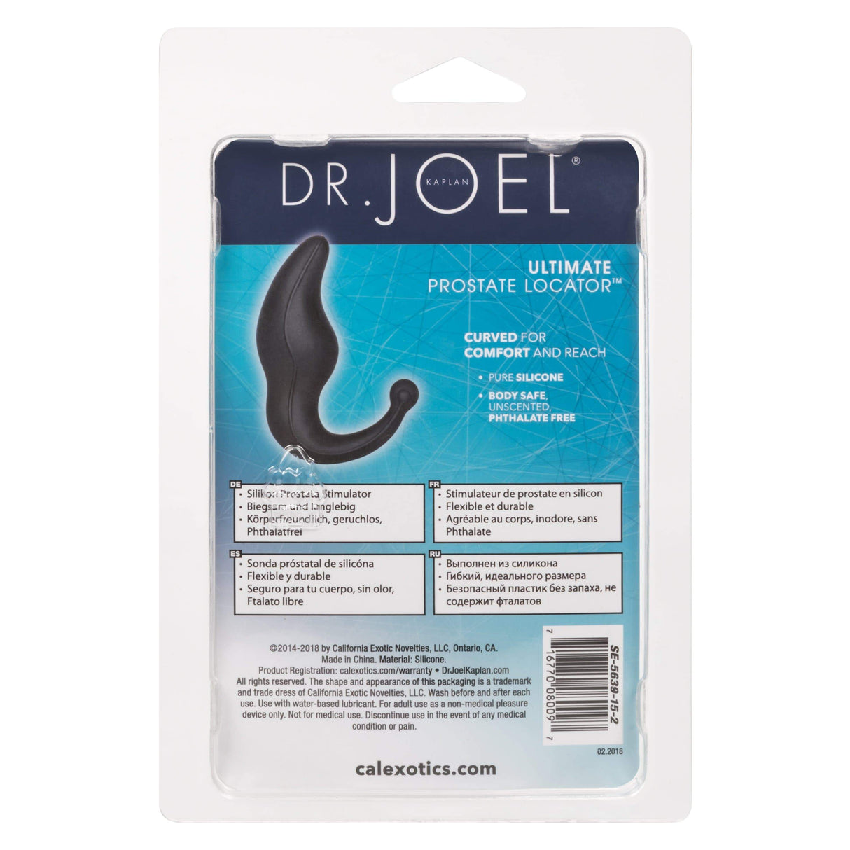 California Exotics - Dr Joel Kaplan Ultimate Prostate Locator (Black) CE1845 CherryAffairs