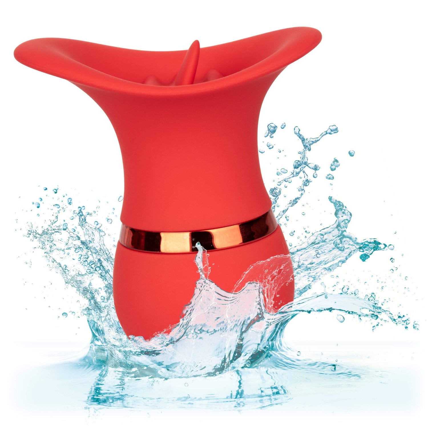 California Exotics - French Kiss Charmer Clit Massager (Red) CE1777 CherryAffairs