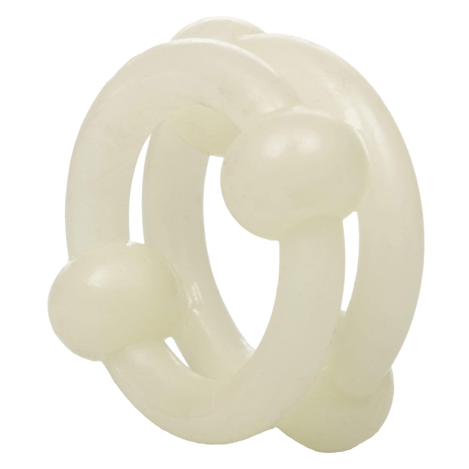 California Exotics - Island Rings Double Stacker Cock Ring (White) CE1808 CherryAffairs