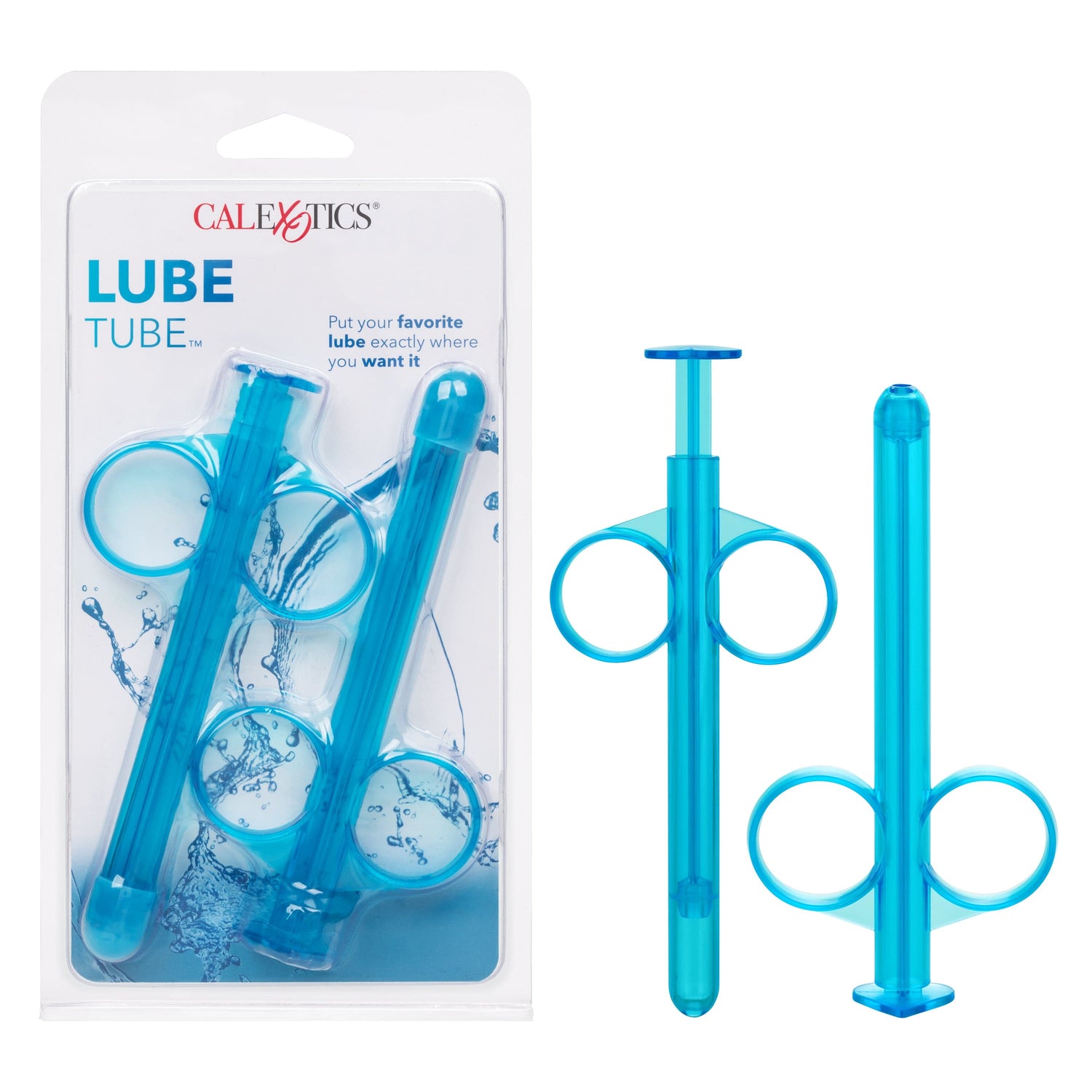 California Exotics - Lube Tube Lube Dispenser Accessory (Blue) CE1924 CherryAffairs