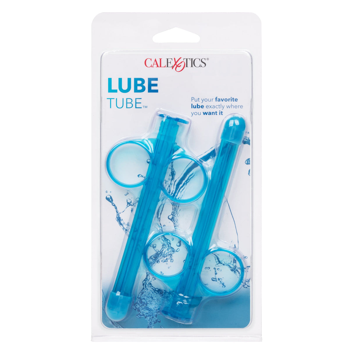 California Exotics - Lube Tube Lube Dispenser Accessory (Blue) CE1924 CherryAffairs