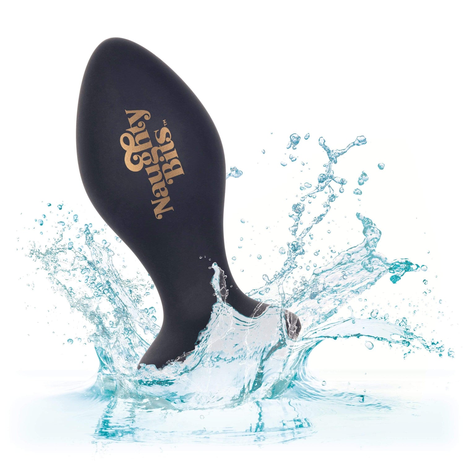 California Exotics - Naughty Bits Shake Your Ass Petite Vibrating Butt Plug (Black) CE1835 CherryAffairs