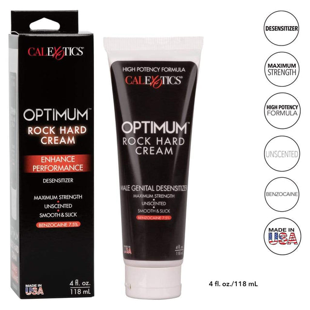 California Exotics - Optimum Rock Hard Desensitizer Delayer Cream CherryAffairs