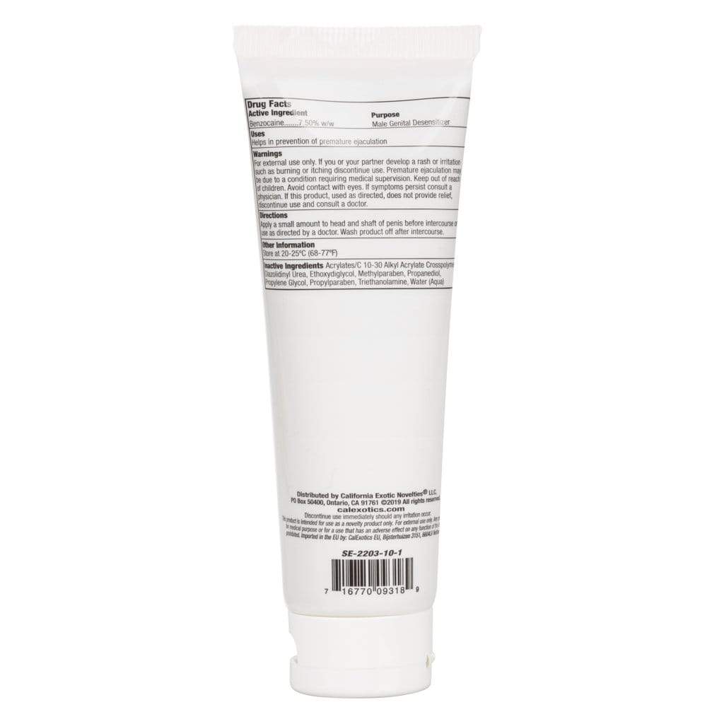 California Exotics - Optimum Rock Hard Desensitizer Delayer Cream CherryAffairs