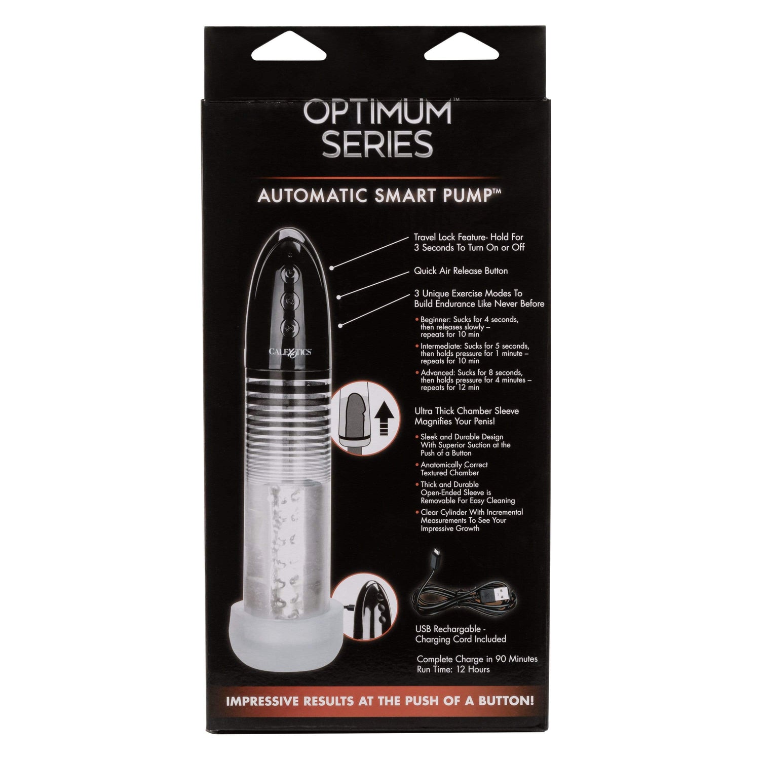 California Exotics - Optimum Series Executive Automatic Smart Pump (Black) CE1788 CherryAffairs