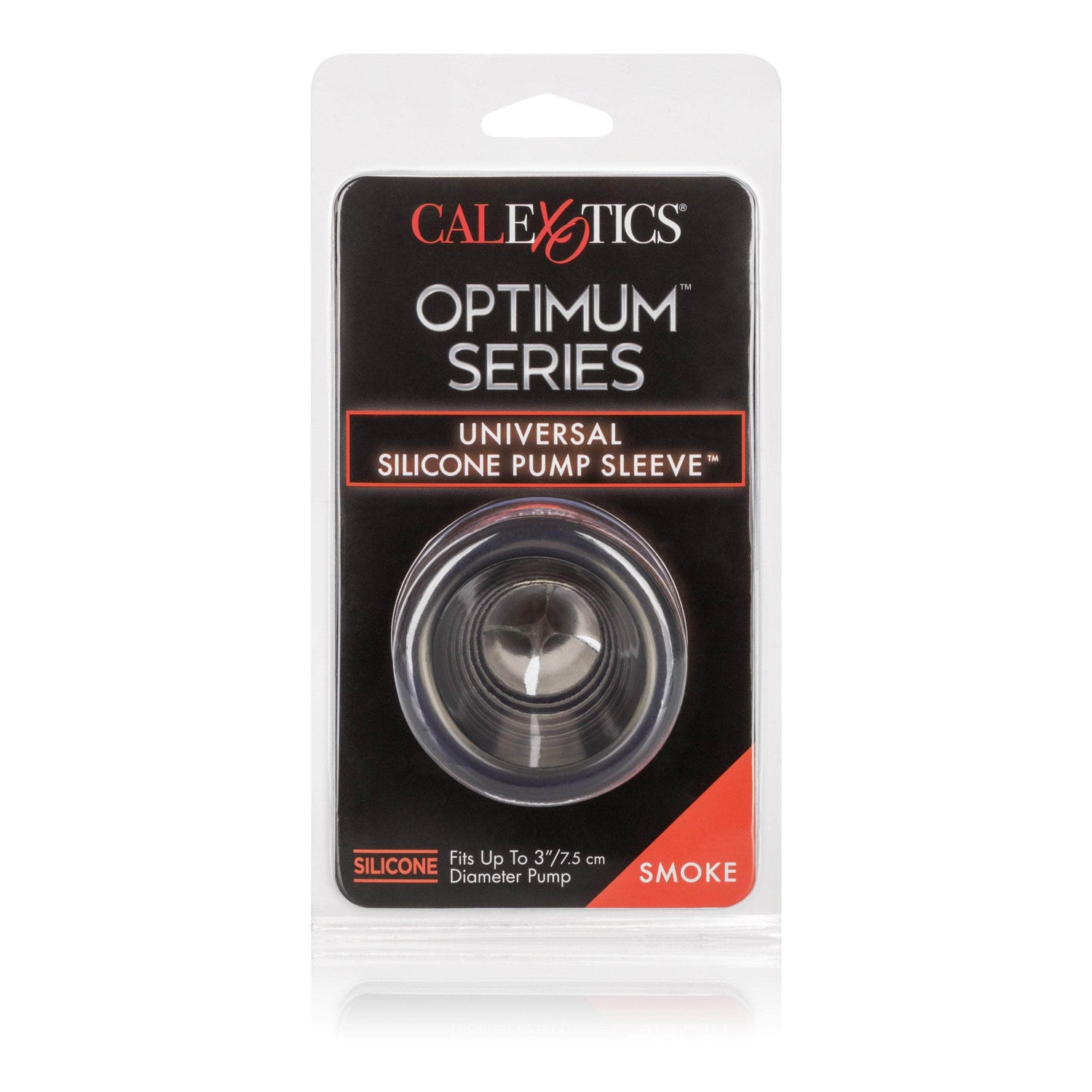 California Exotics - Optimum Series Universal Silicone Pump Sleeve (Smoke)    Accessories