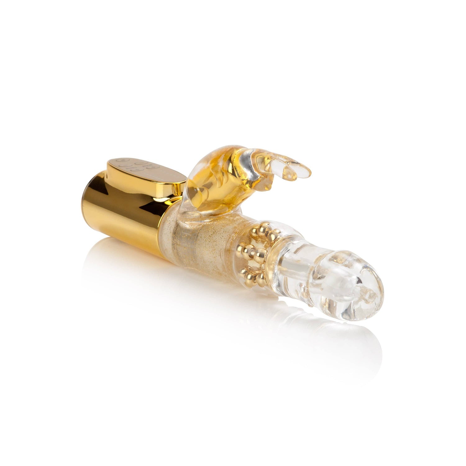 California Exotics - Platinum Collection Jack Rabbit Vibrator Intermediate (Gold) CE1516 CherryAffairs