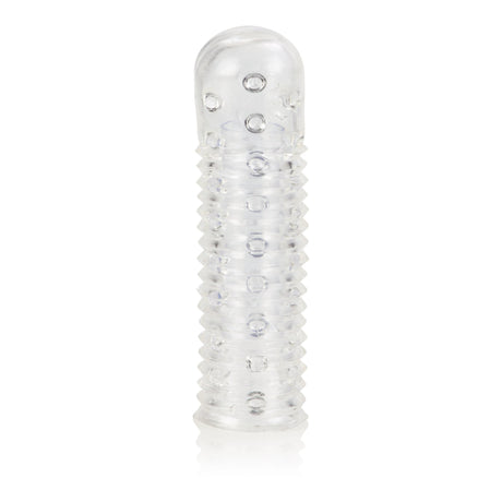 California Exotics - Reversible Textured Cock Sleeve (Clear) CE1522 CherryAffairs