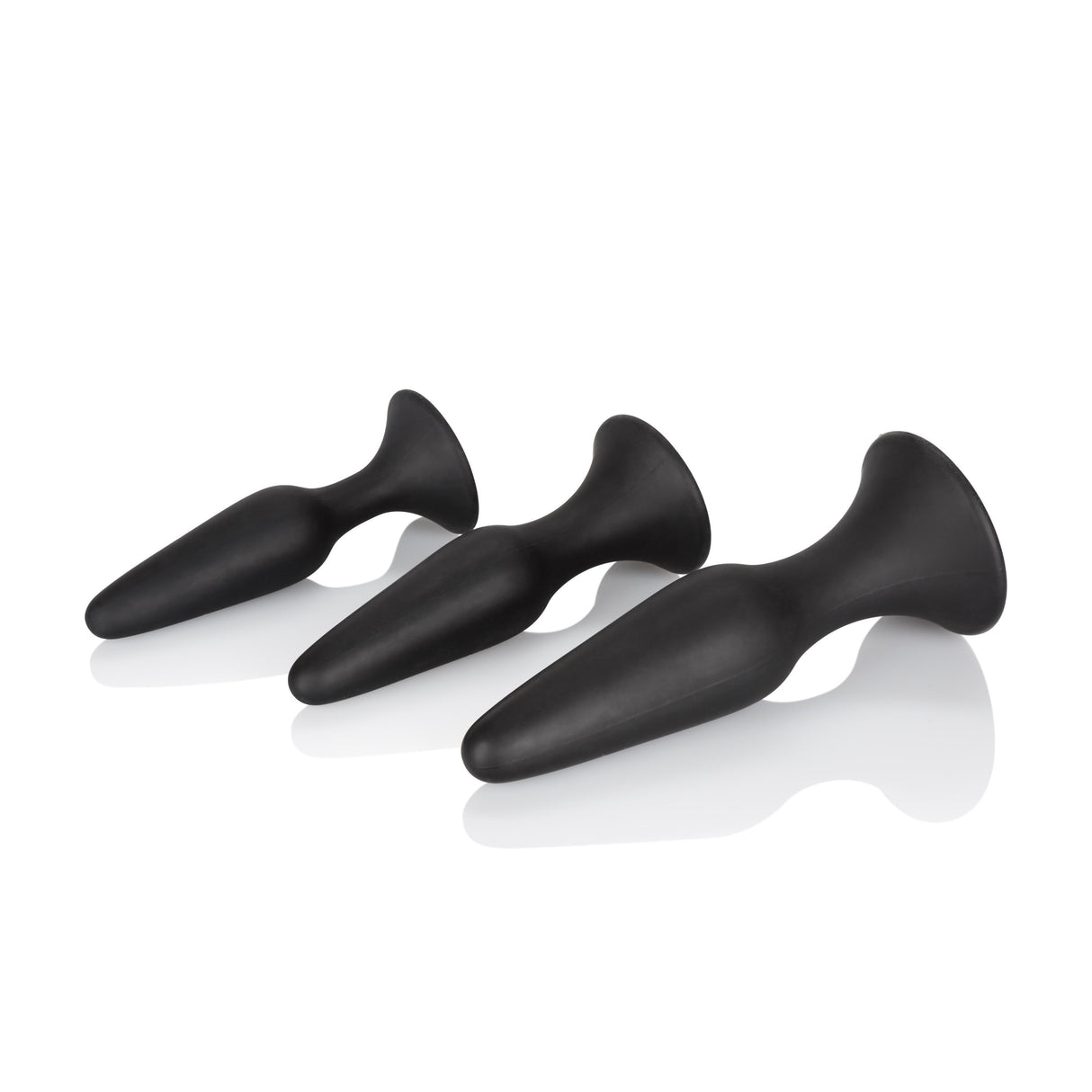 California Exotics - Silicone Anal Trainer Kit (Black) CE1619 CherryAffairs