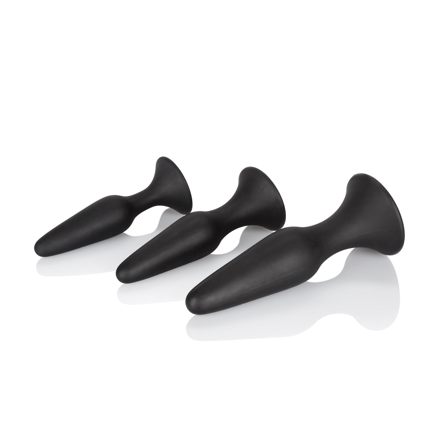 California Exotics - Silicone Anal Trainer Kit (Black) CE1619 CherryAffairs