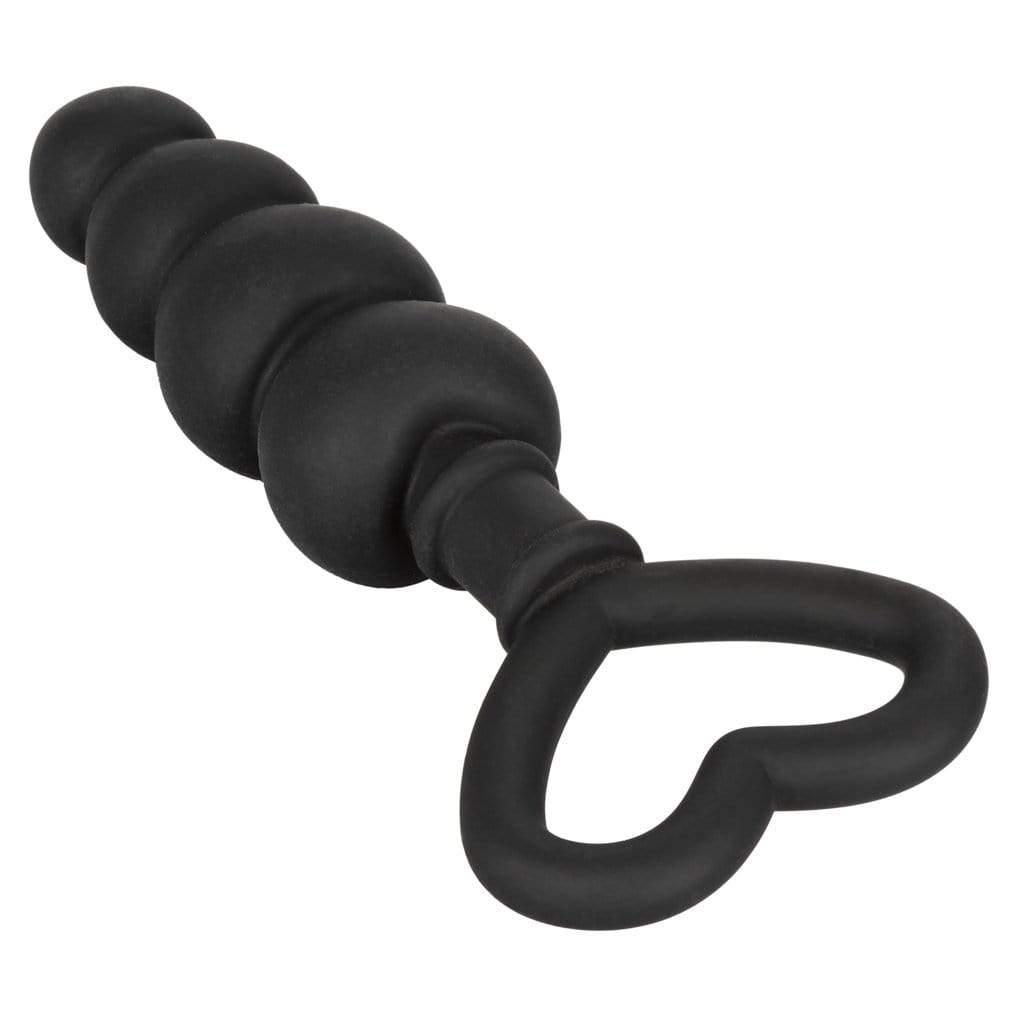 California Exotics - Silicone Love Probe Anal Beads (Black) CE1722 CherryAffairs