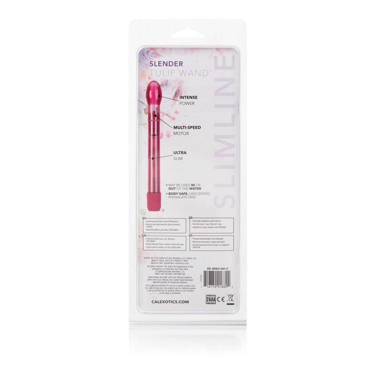 California Exotics - Slender Tulip Wand Slimline Vibrator CherryAffairs