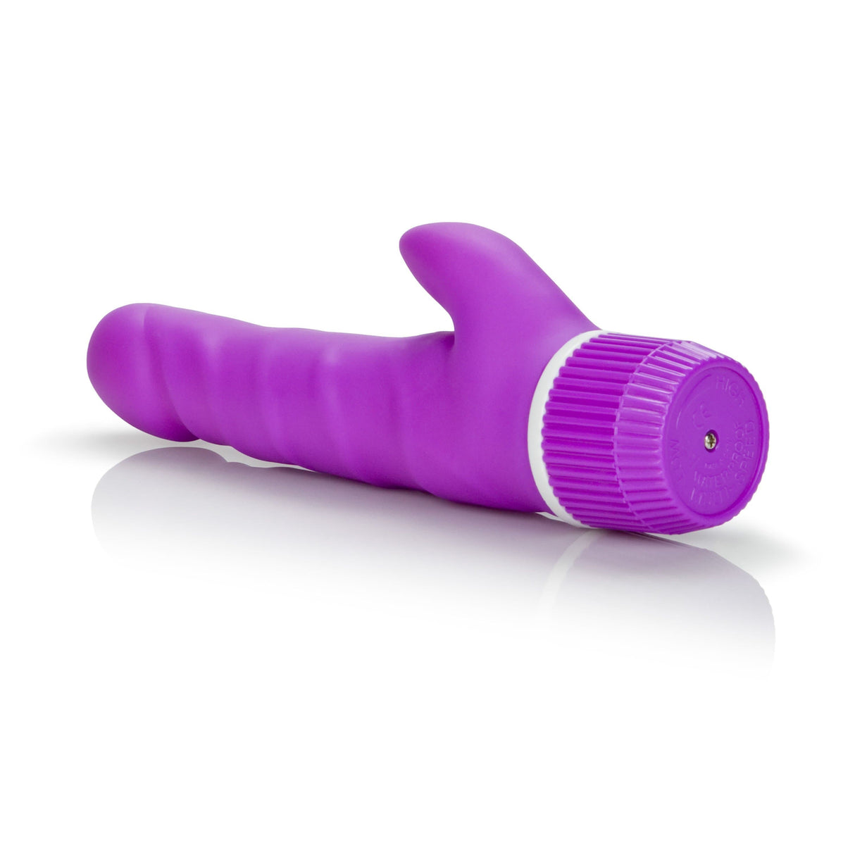 California Exotics - Spellbound Stud Double Jack Rabbit Vibrator (Purple) CE1373 CherryAffairs