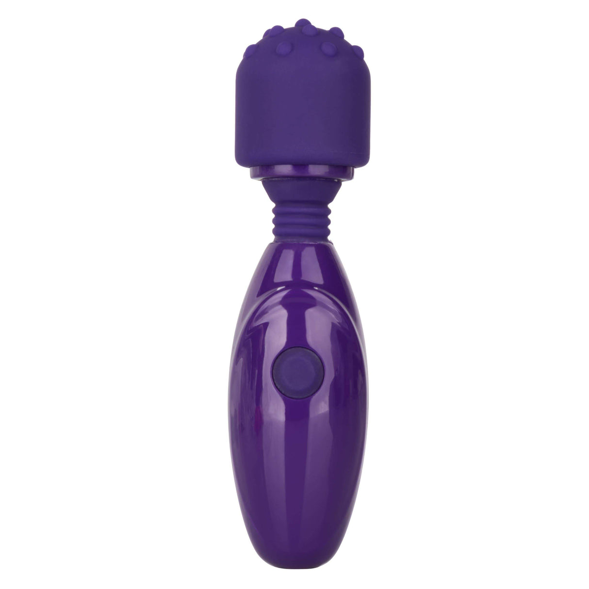 California Exotics - Tiny Teasers Nubby Mini Wand Massager (Purple) CE1767 CherryAffairs