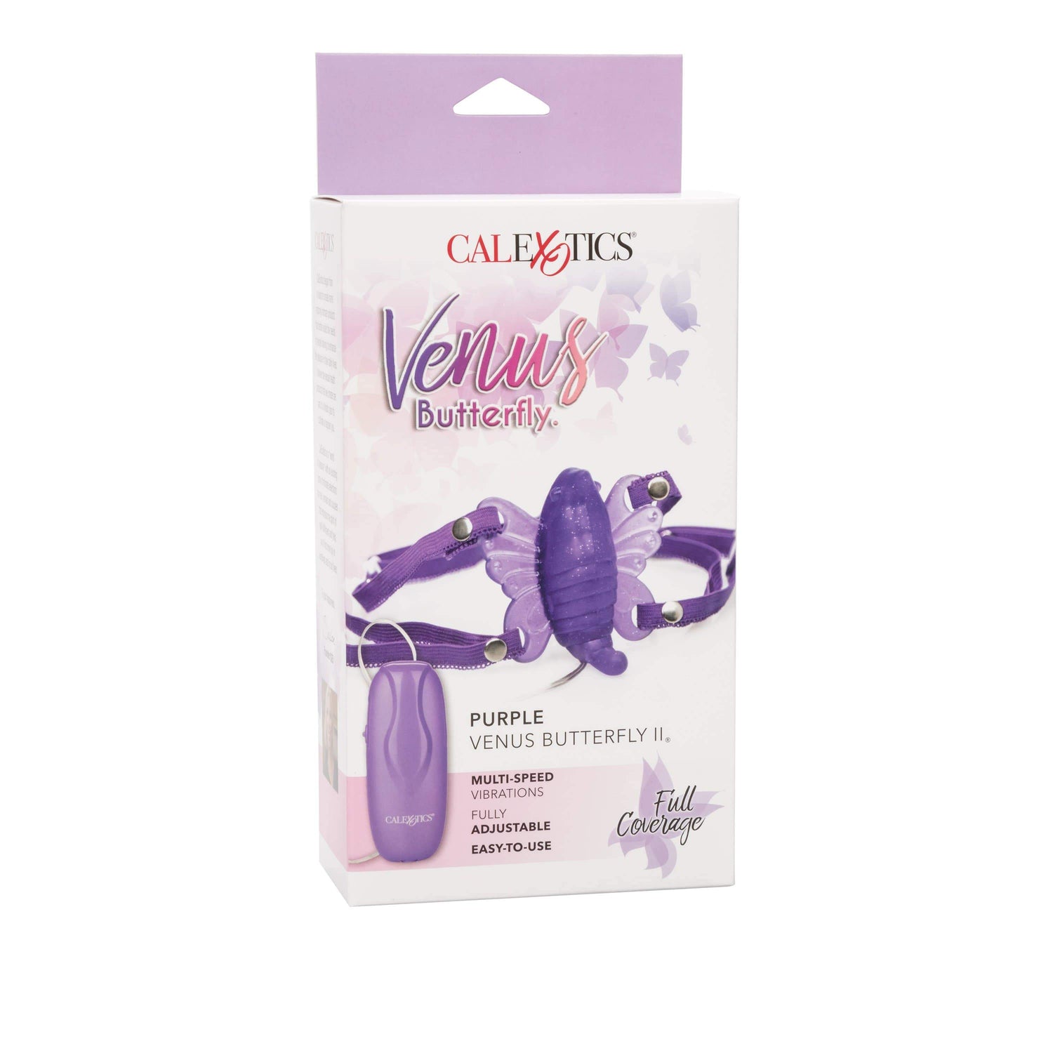 California Exotics - Venus Butterfly 2 Remote Clit Massager (Purple) CE1776 CherryAffairs