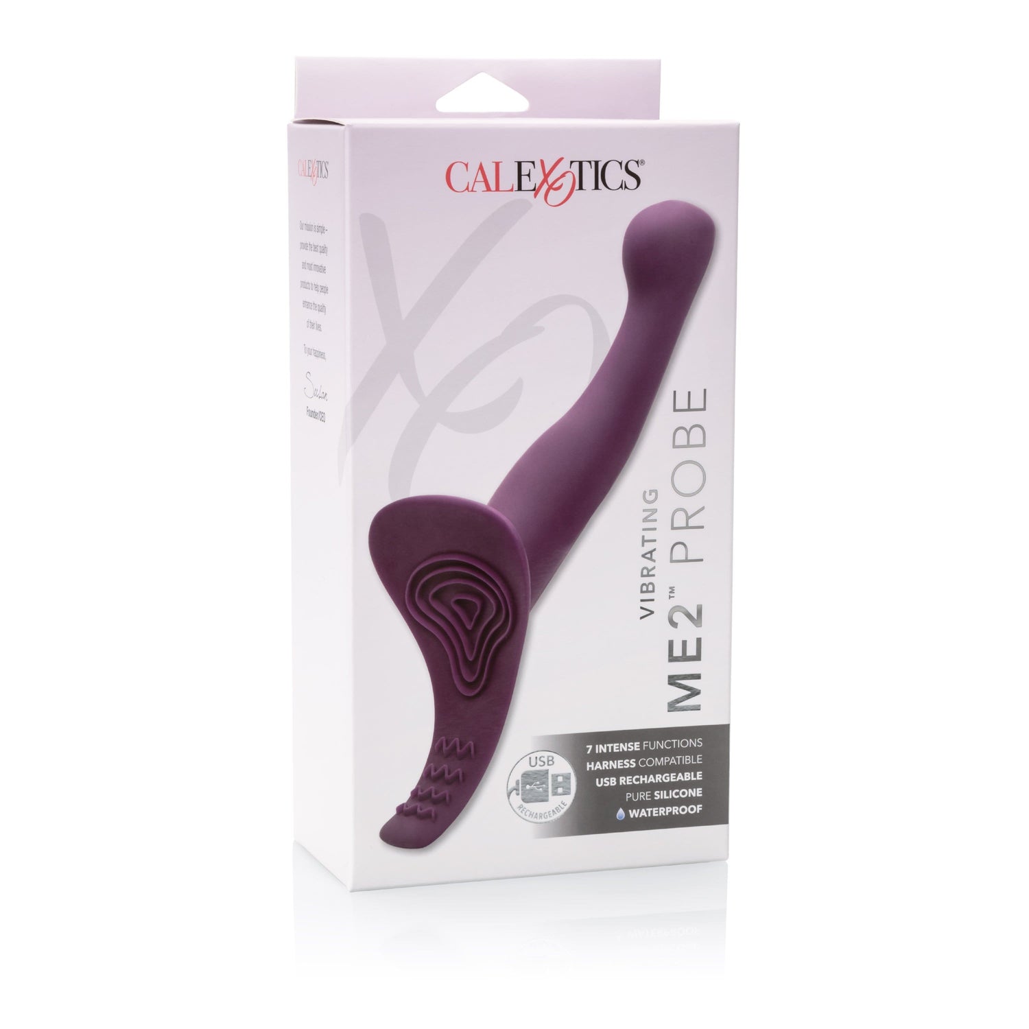 California Exotics - Vibrating ME2 Vibrating Probe Prostate Massager (Purple) CE1545 CherryAffairs