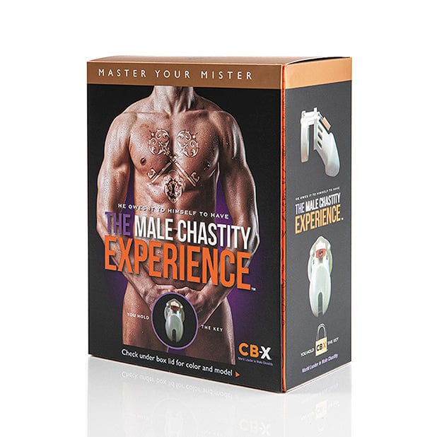 CBX - CB-6000S Male Chastity Cage Small 2.5" (Clear) - CherryAffairs.sg