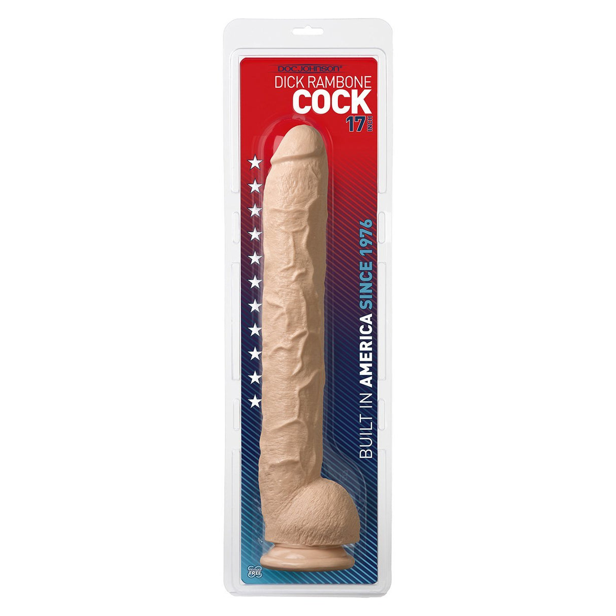 Doc Johnson - Dick Rambone Cock 17" - CherryAffairs.sg