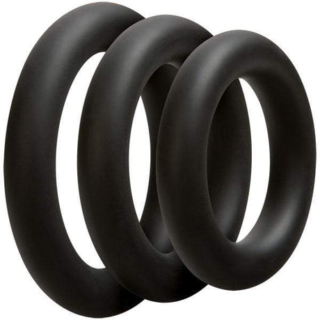 Doc Johnson - Optimale 3 Cock Ring Set - CherryAffairs.sg