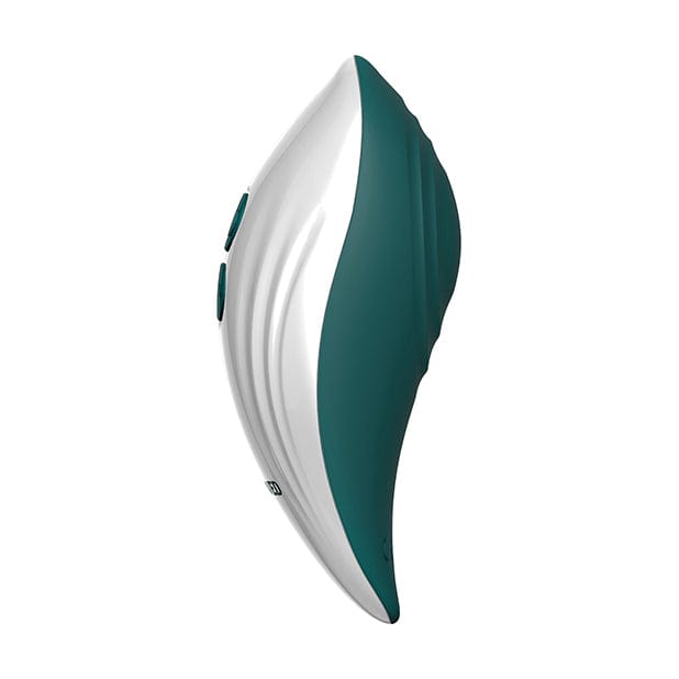 Evolved - Palm Pleasure Rechargeable Clit Massager (Teal) EV1048 CherryAffairs