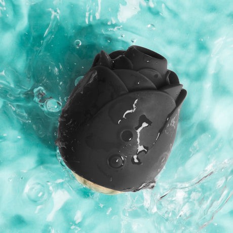 Fifty Shades of Grey - Black Rose Clitoral Air Stimulator (Black)    Clit Massager (Vibration) Rechargeable