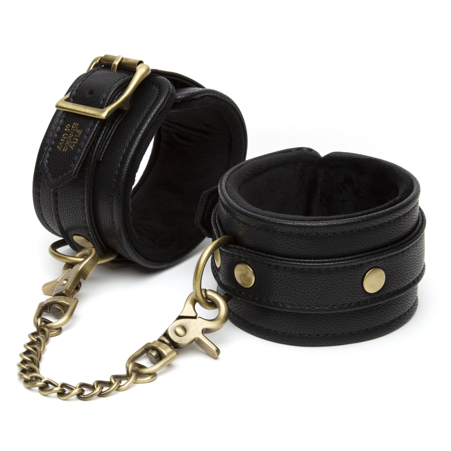 Fifty Shades of Grey - Bound to You Ankle Cuffs (Black) FSG1123 CherryAffairs