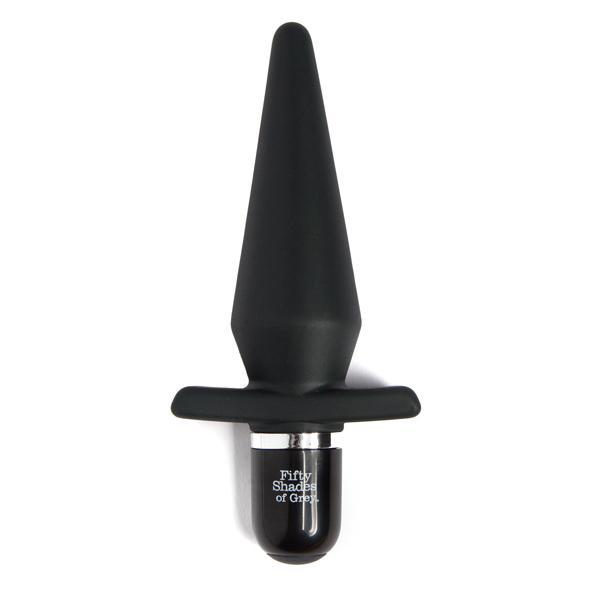 Fifty Shades of Grey - Delicious Fullness Vibrating Butt Plug - CherryAffairs.sg