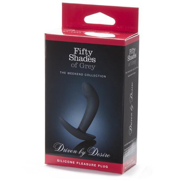 Fifty Shades of Grey - Driven by Desire Silicone Butt Plug - CherryAffairs.sg