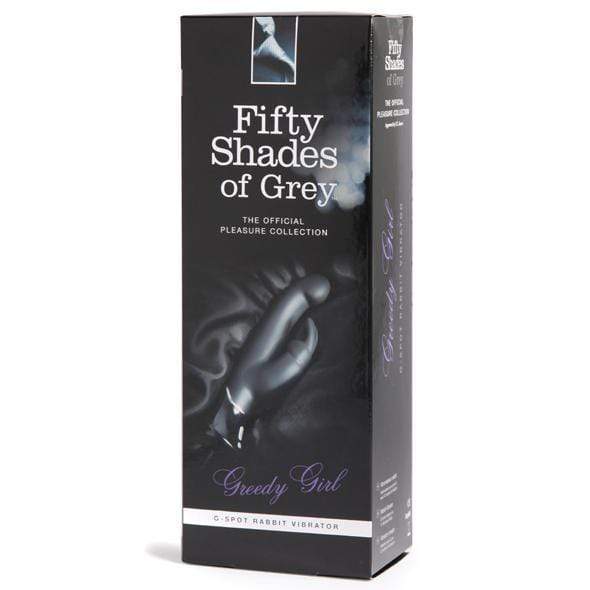 Fifty Shades of Grey - Greedy Girl G-Spot Rabbit Vibrator - CherryAffairs.sg