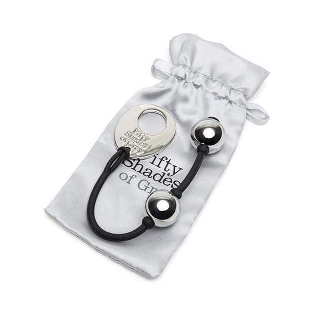 Fifty Shades of Grey - Inner Goddess Mini Silver Pleasure Kegel Balls 85 g (Silver) FSG1103 CherryAffairs