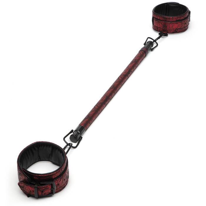 Fifty Shades of Grey - Sweet Anticipation Spreader Bar with Cuffs BDSM (Red) FSG1178 CherryAffairs