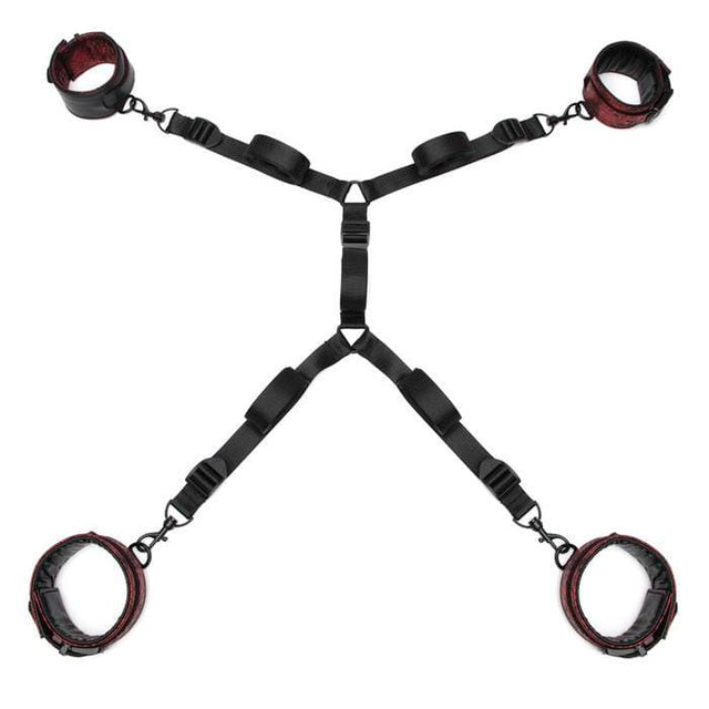Fifty Shades of Grey - Sweet Anticipation Under Mattress Restraint Set BDSM (Red) FSG1179 CherryAffairs