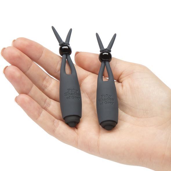 Fifty Shades of Grey - Sweet Tease Vibrating Nipple Clamps - CherryAffairs.sg