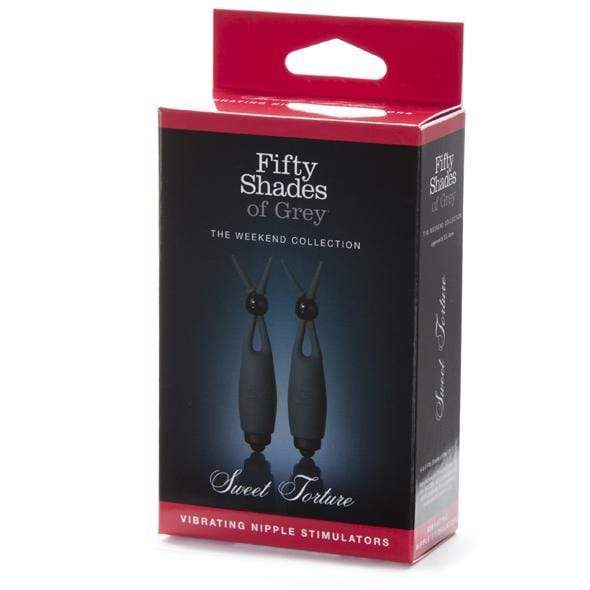 Fifty Shades of Grey - Sweet Tease Vibrating Nipple Clamps - CherryAffairs.sg