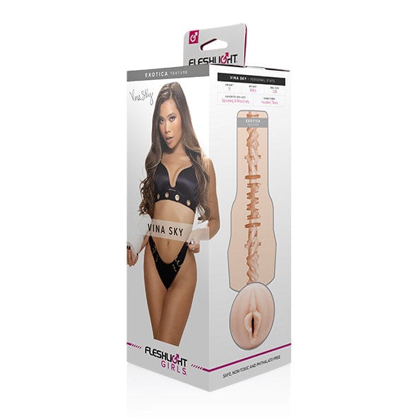Fleshlight - Fleshlight Girls Vina Sky Exotica Masturbator (Beige) FL1273 CherryAffairs