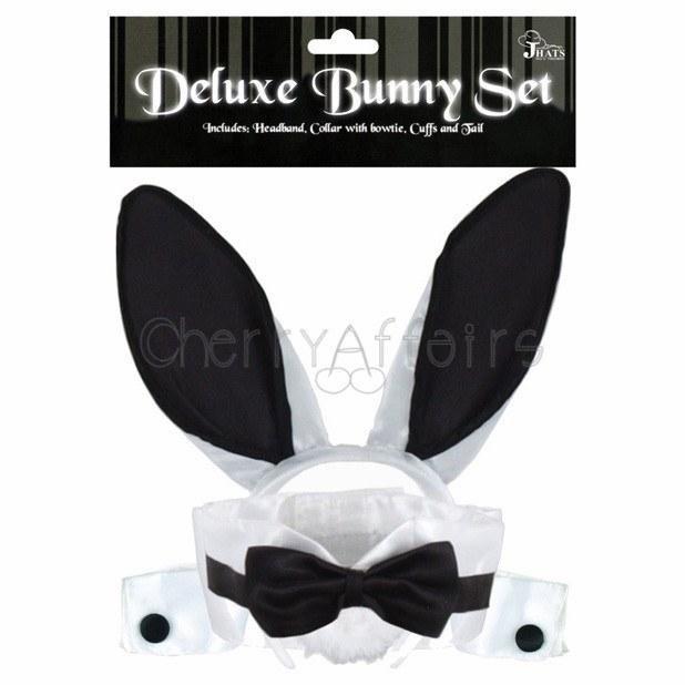 Jacobson Hat - 5-Piece Deluxe Bunny Costume Set - CherryAffairs.sg
