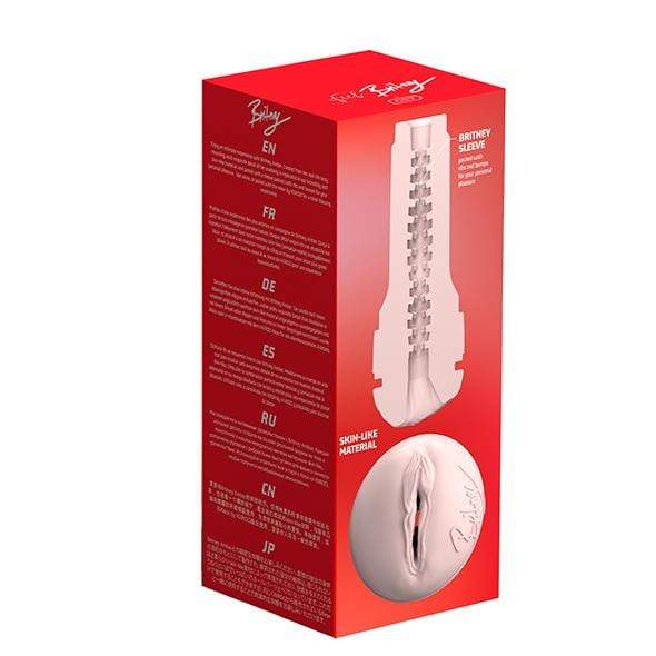 Kiiroo - FeelStars Collection Britney Amber Masturbator Stroker (Black) KR1022 CherryAffairs