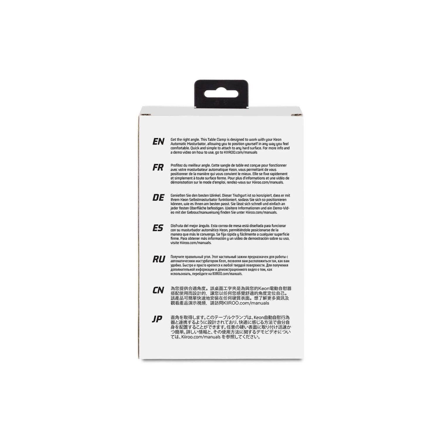 Kiiroo - Keon Masturbator Table Clamp Accessories KR1031 CherryAffairs