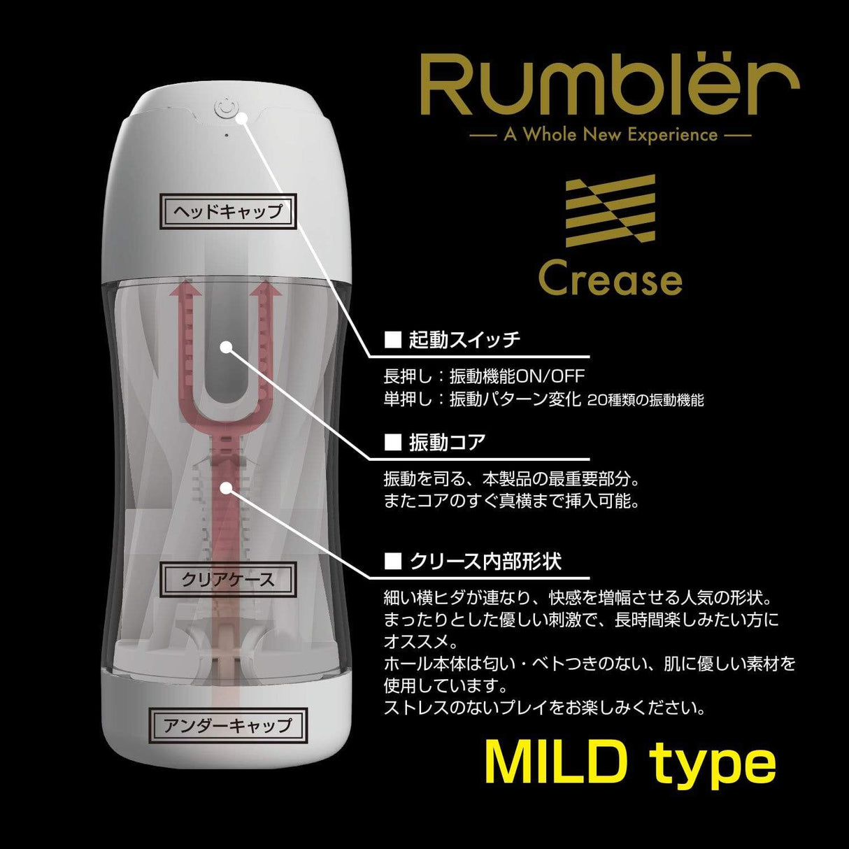 Kuudom - Rambler Rechargeable Masturbator CherryAffairs