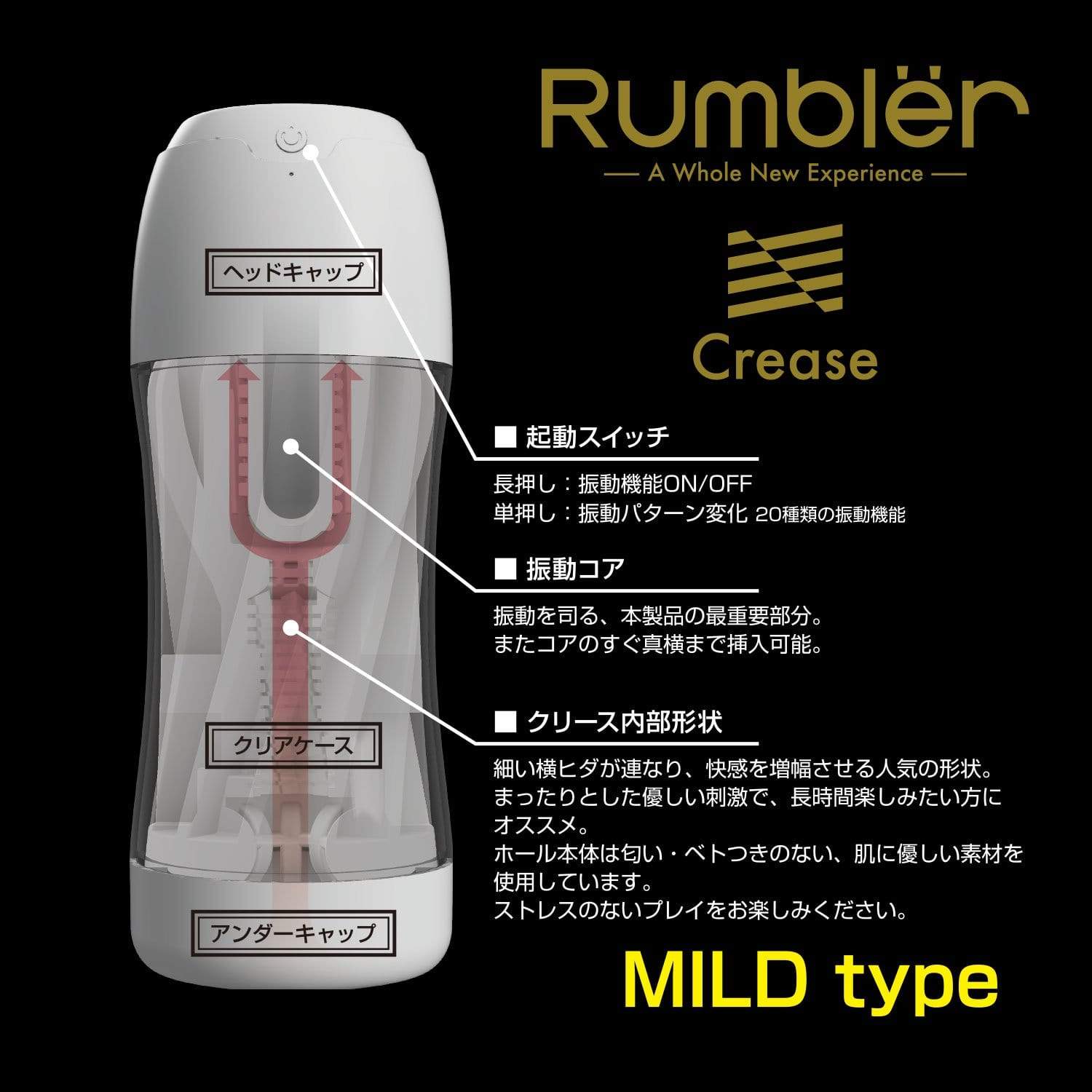 Kuudom - Rambler Rechargeable Masturbator CherryAffairs