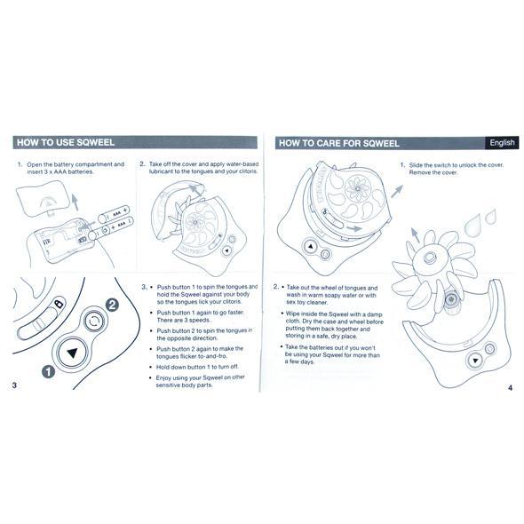 Lovehoney - Sqweel 2 Oral Sex Toy Clit Massager - CherryAffairs.sg