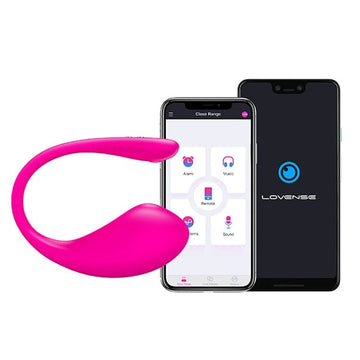 Lovense - Lush 3 Vibrateur œuf à bille contrôlé par application (Rose)