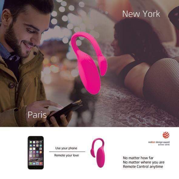 Magic Motion - Flamingo App-Controlled Wireless Vibrating Bullet  (Pink) MGM1002 CherryAffairs