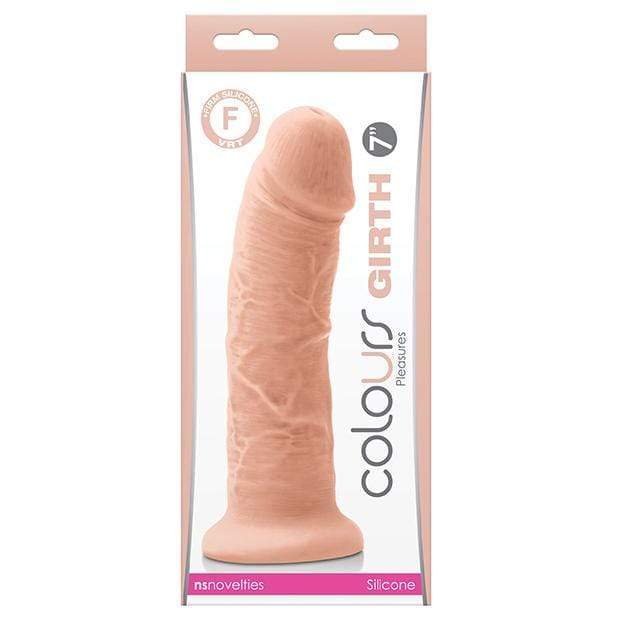 NS Novelties - Colours Pleasure Realistic Dildo Girth 7" (Beige) NS1115 CherryAffairs