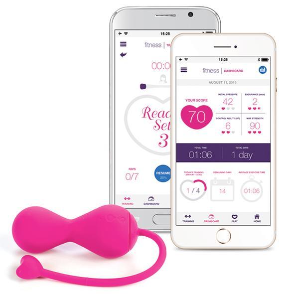 OhMiBod - Lovelife Krush App-Controlled Bluetooth Kegel Balls - CherryAffairs.sg