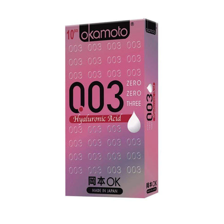 Okamoto - 003 Hyaluronic Acid Condoms - CherryAffairs.sg